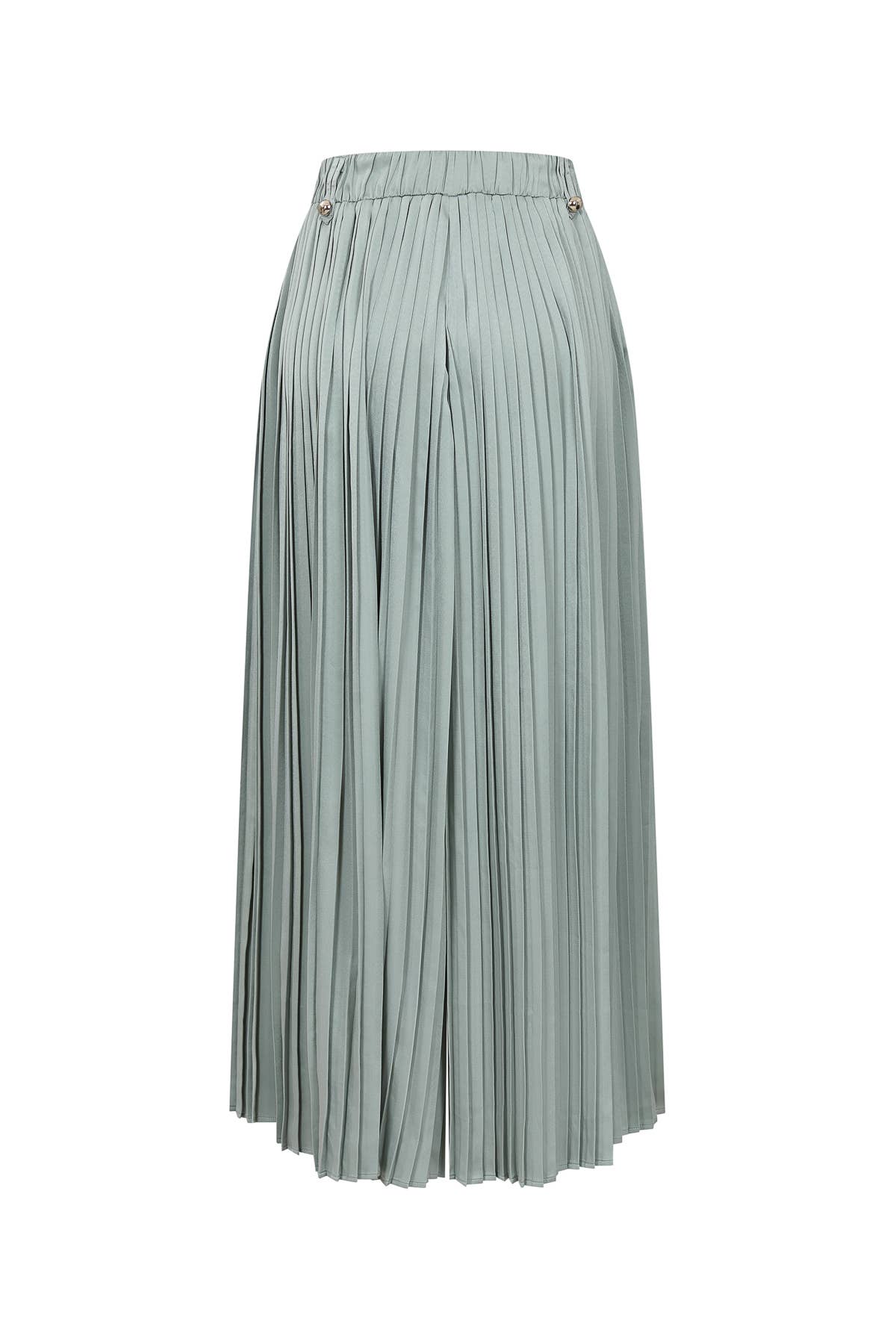 Pleated Wide Leg Pants