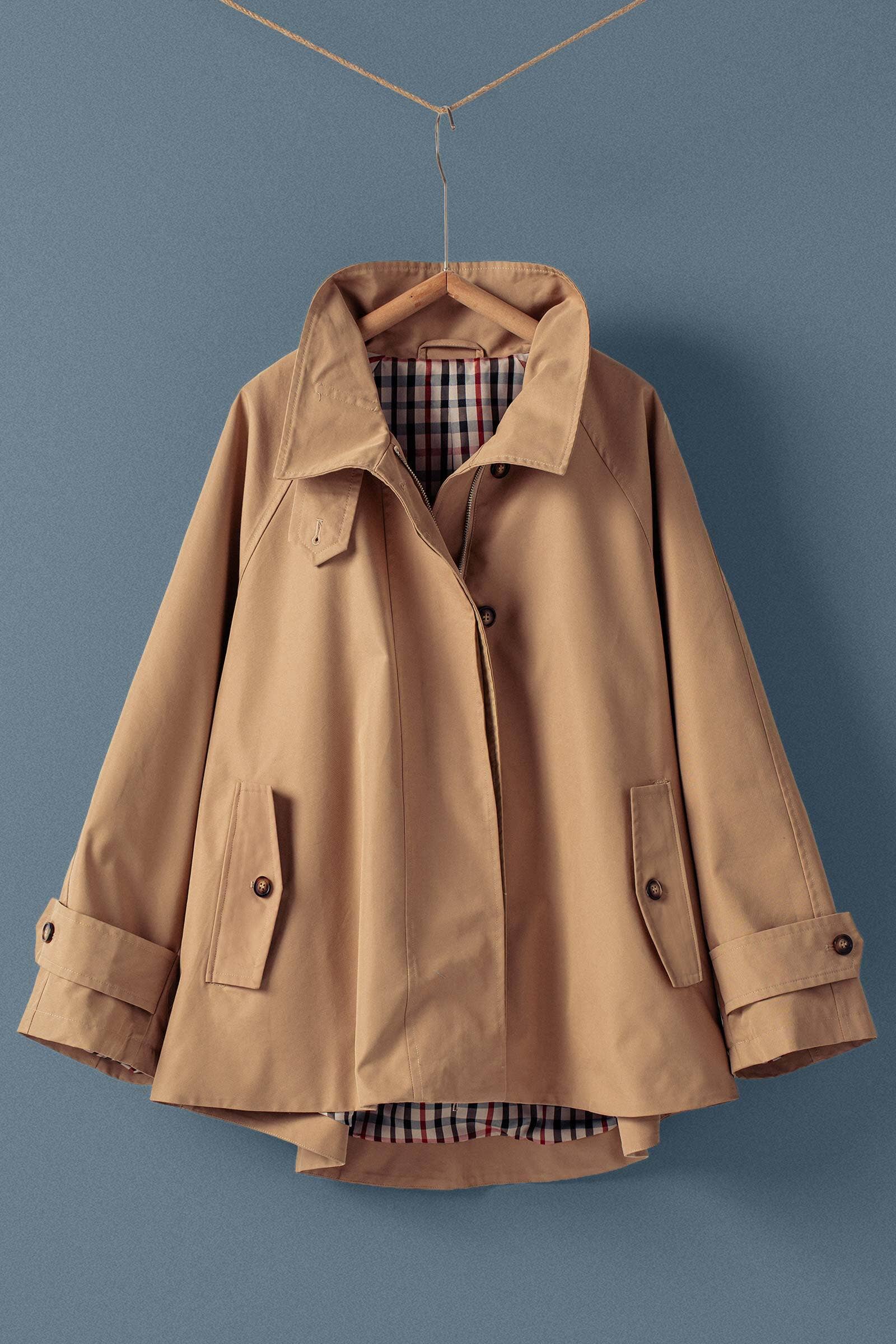 A-Line Trench Jacket
