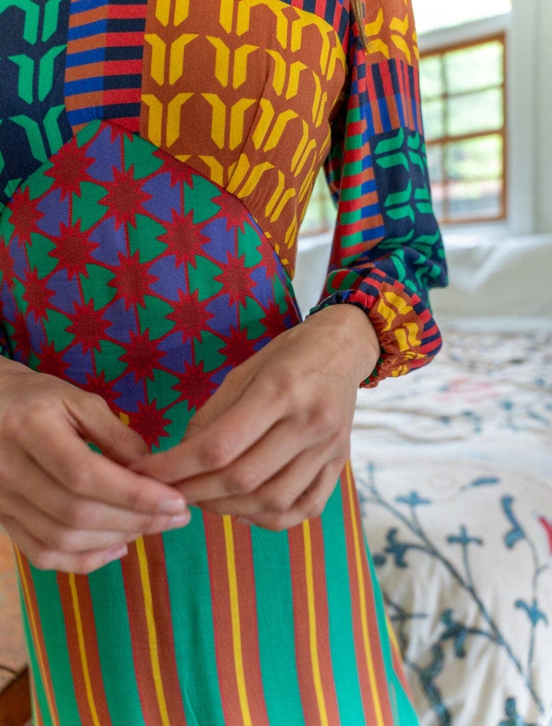Colorwave Maxi Dress