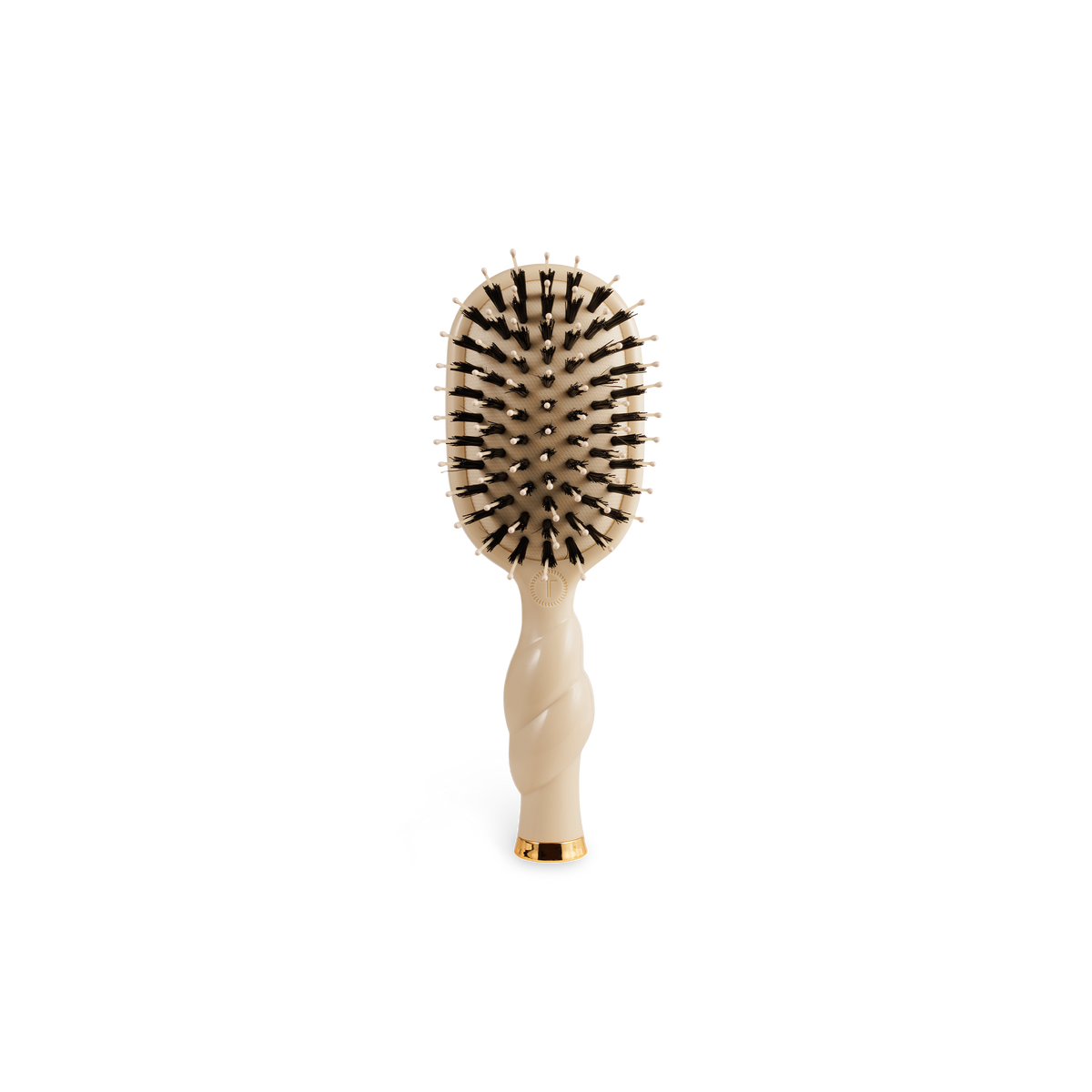 Teleties Mini Boar Brush | Tan Brush