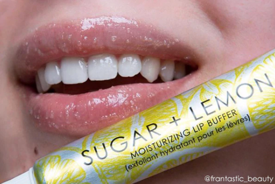 Seraphine Botanicals Sugar + Lemon Lip Scrub