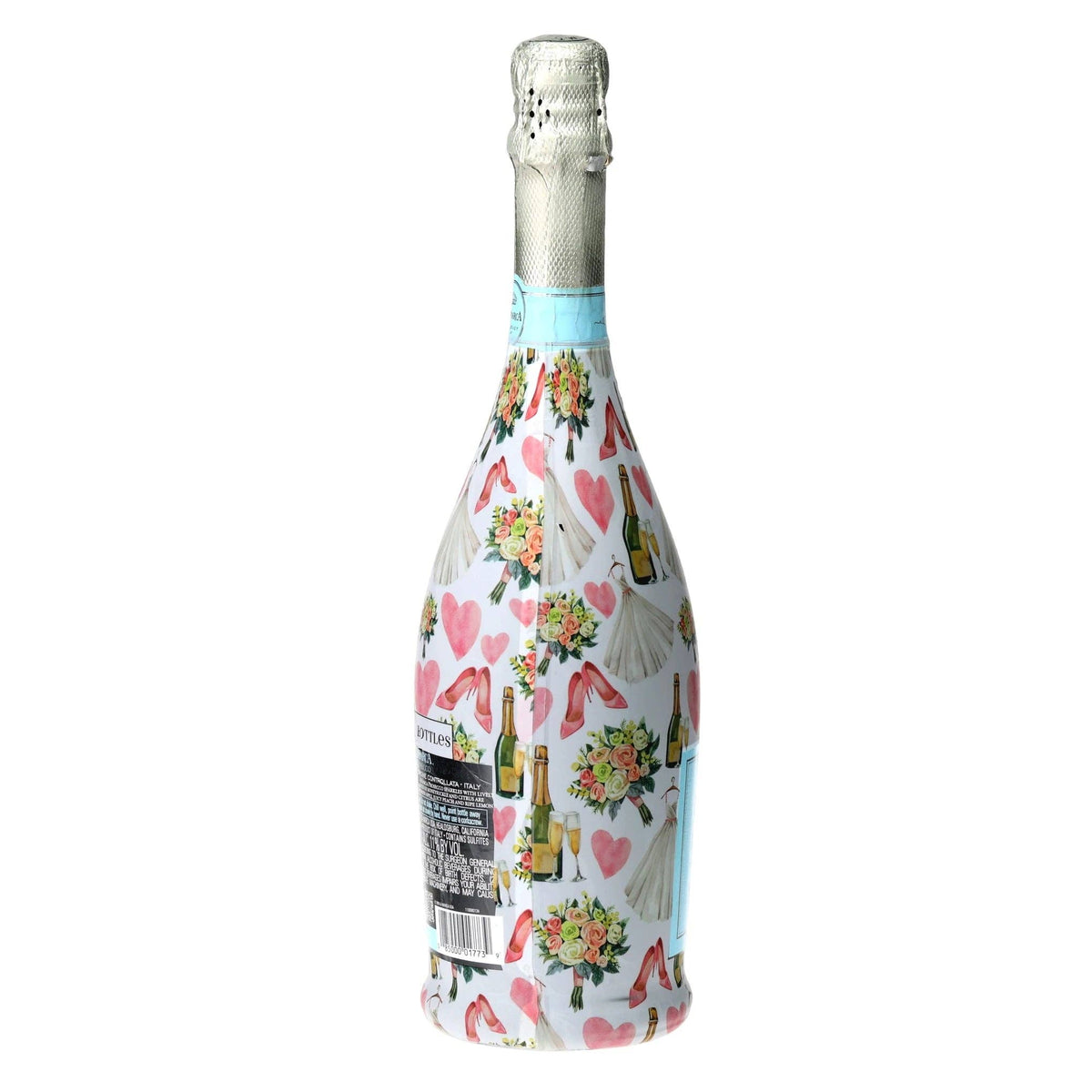 Wedding Prosecco Bottle Wrap – Bridal Shower Gift