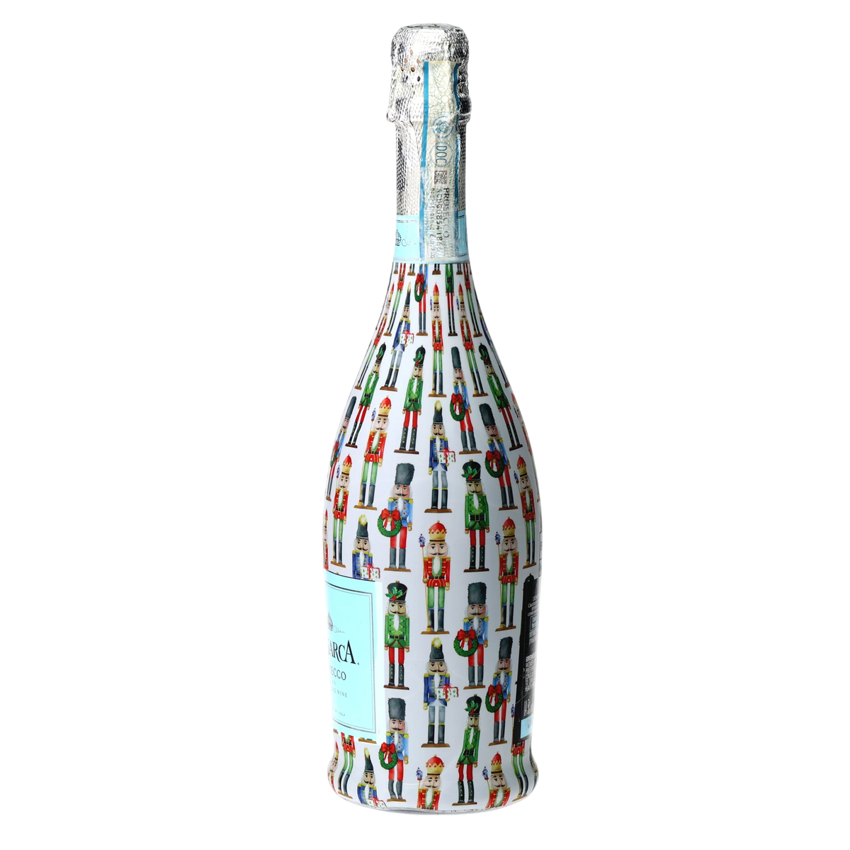 Nutcracker Prosecco Bottle Wrap – Christmas Hostess Gift
