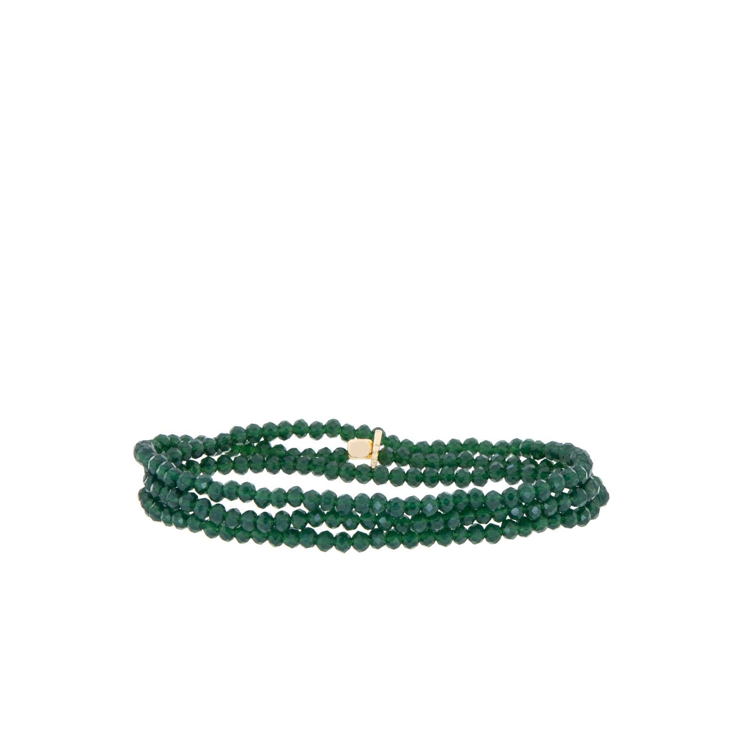Crystal Beaded Wrap Bracelet