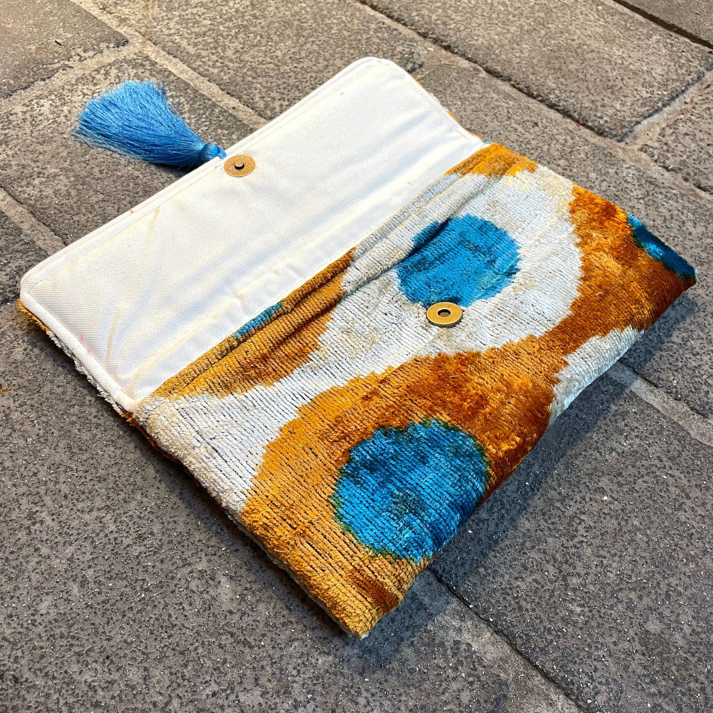 Ikat Clutch Bag Siracusa