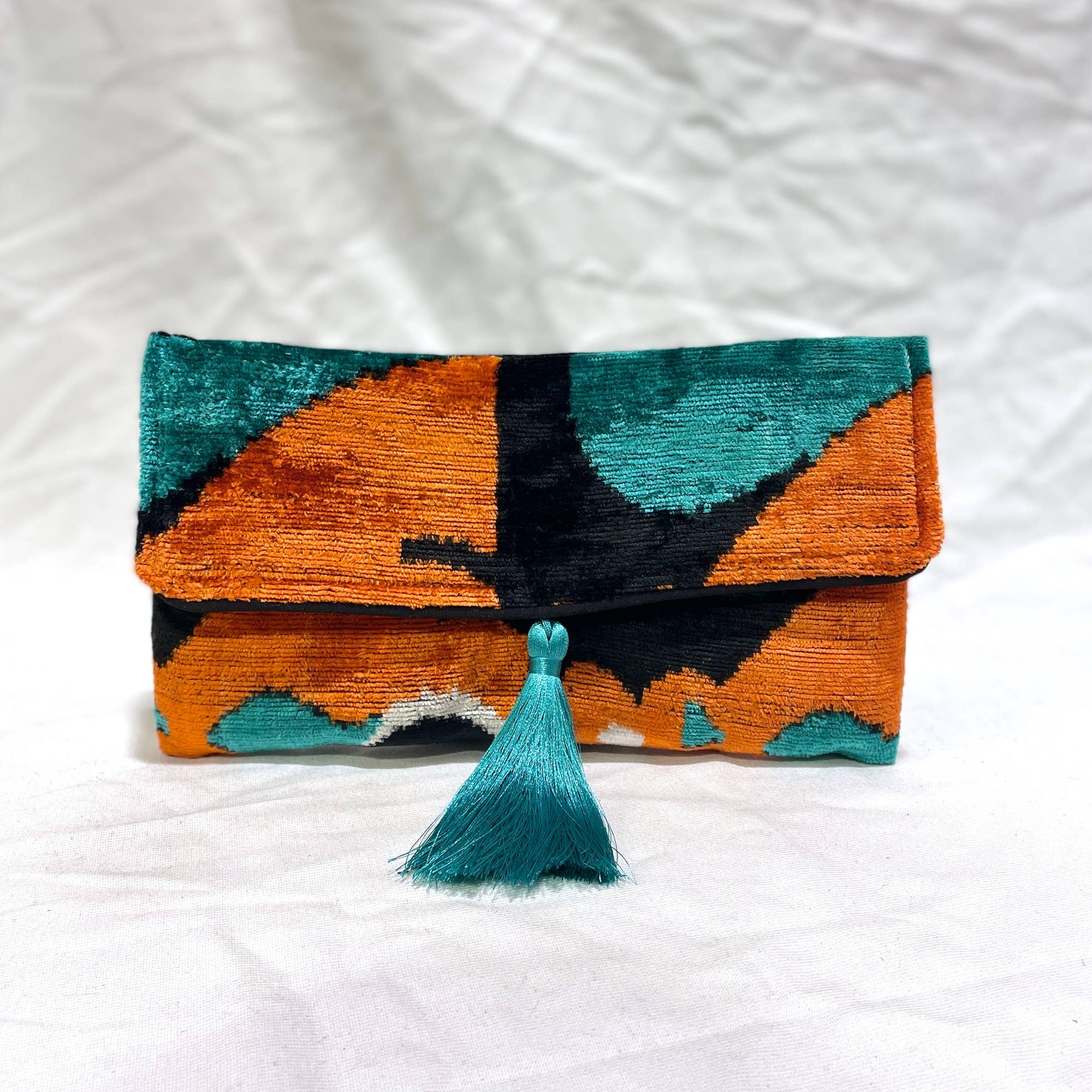 women's silk handbag clutch