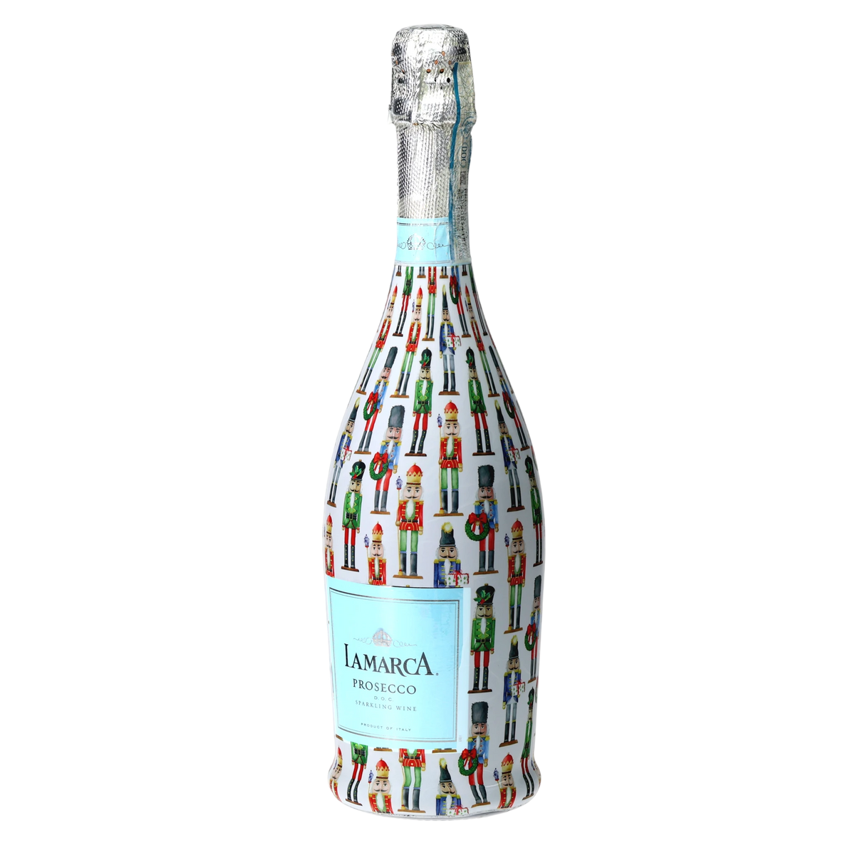 Nutcracker Prosecco Bottle Wrap – Christmas Hostess Gift