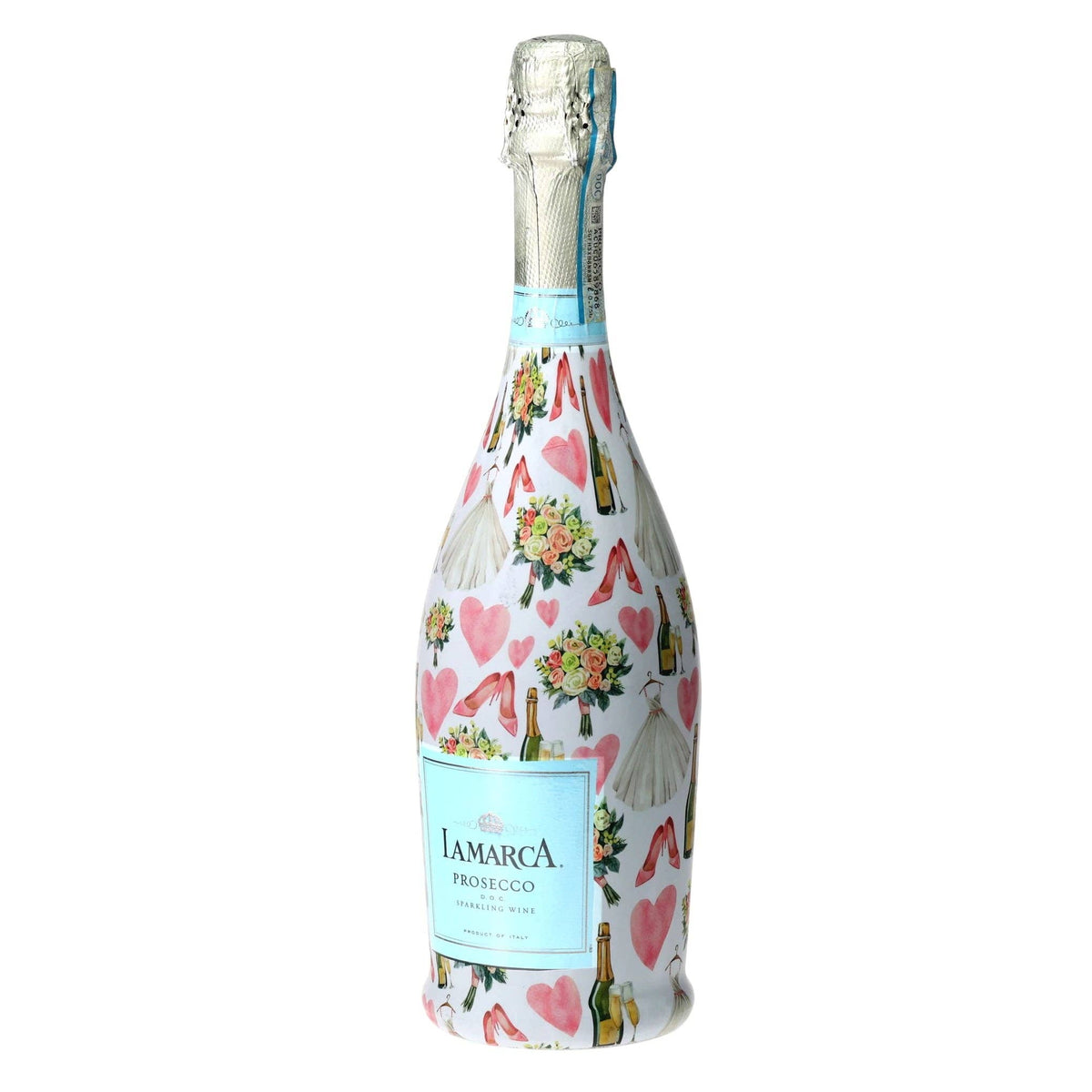 Wedding Prosecco Bottle Wrap – Bridal Shower Gift