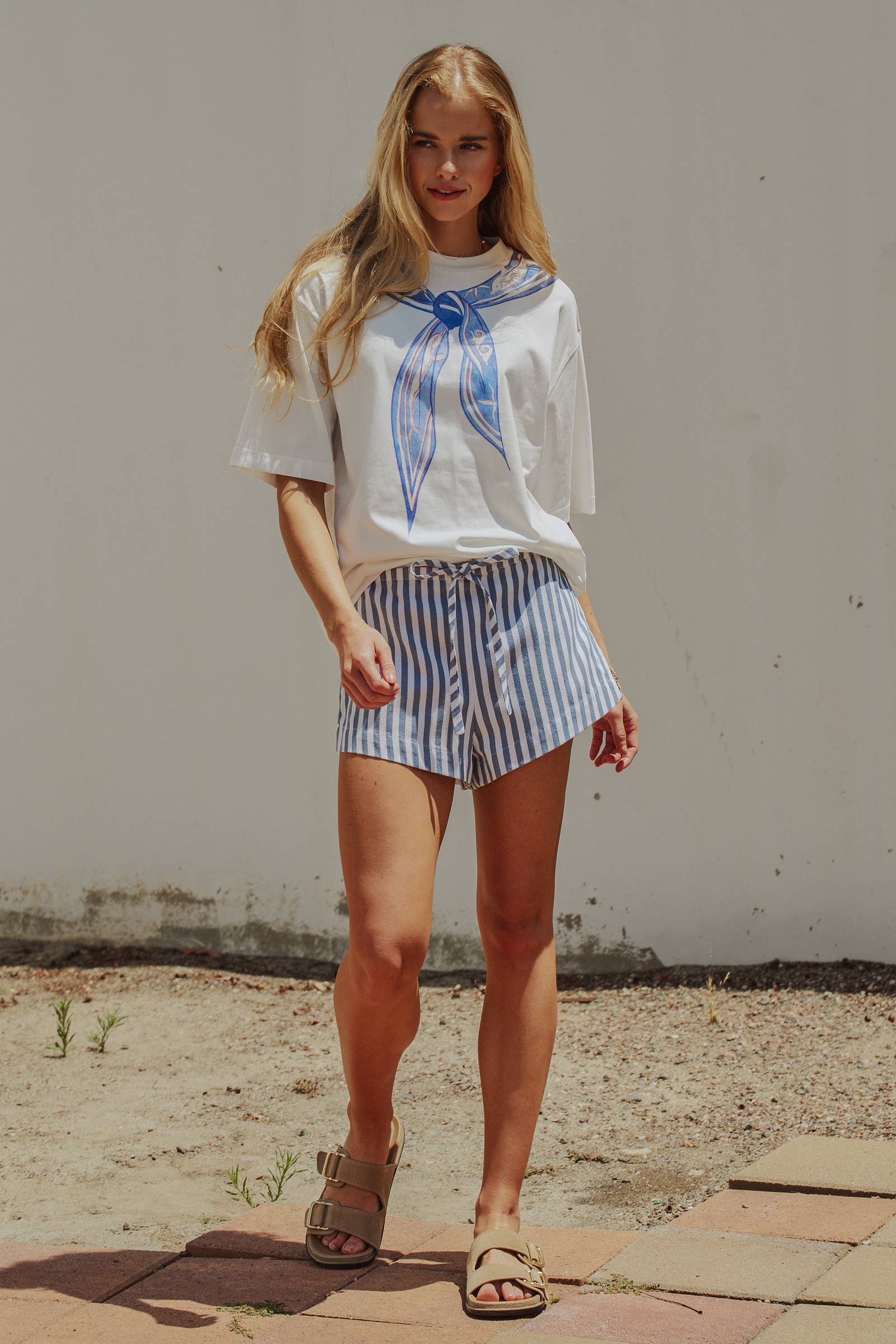 Nautical Printed Bandana Tee