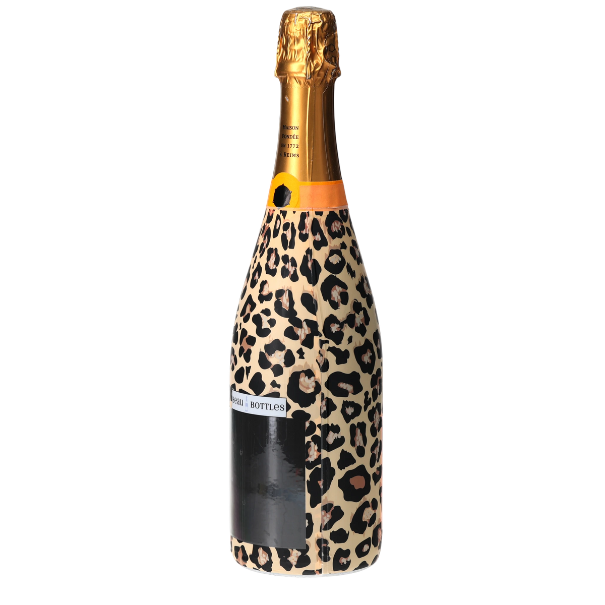 Leopard Champagne Bottle Wrap – Hostess Gift