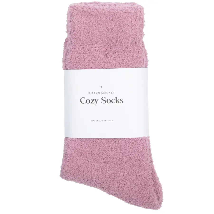 Cozy Cloud Socks - Orchid Purple - Women's Self-Care Gifts