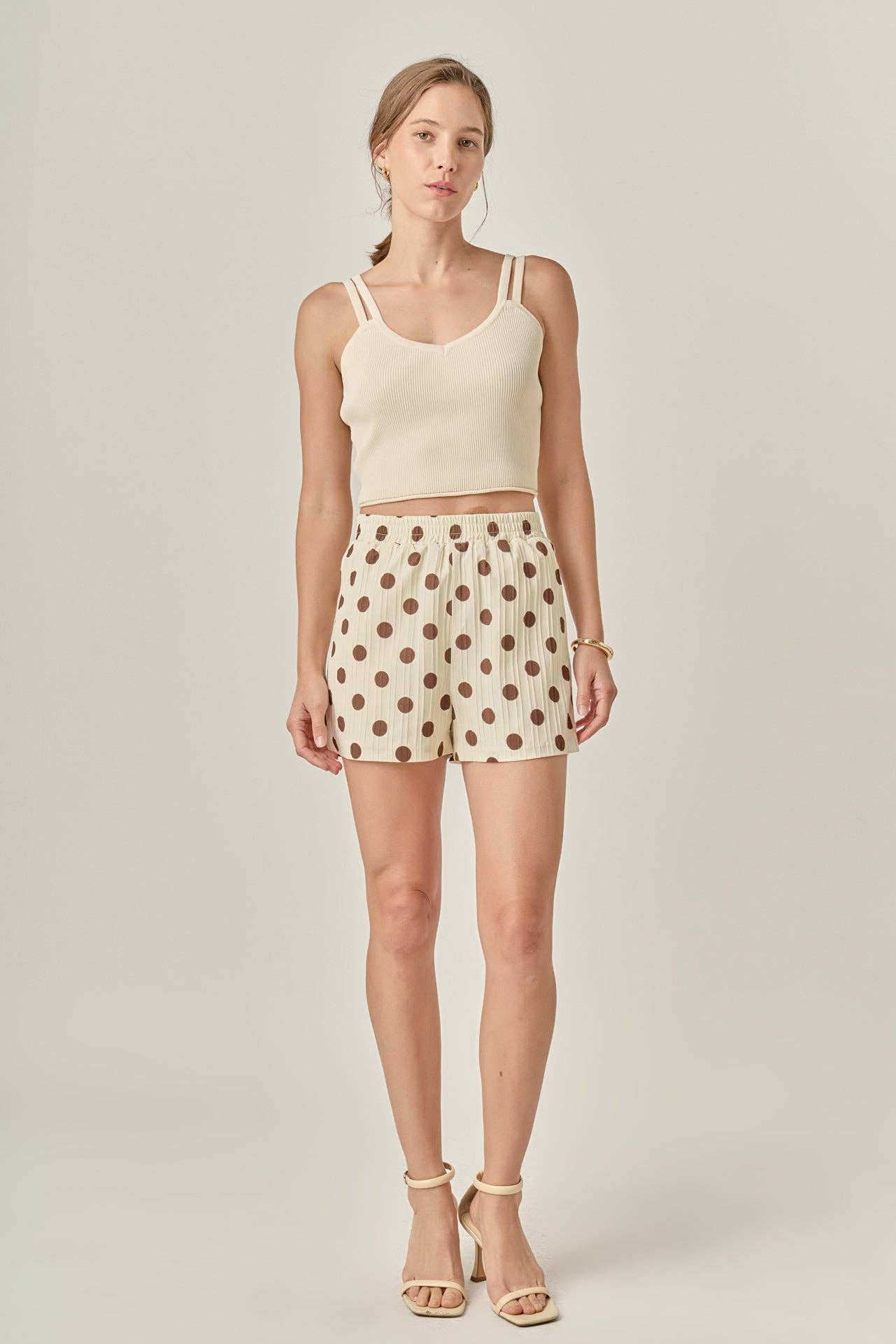 Textured Dots Shorts