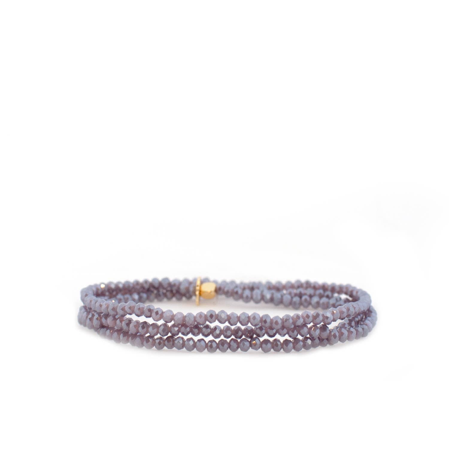 Crystal Beaded Wrap Bracelet