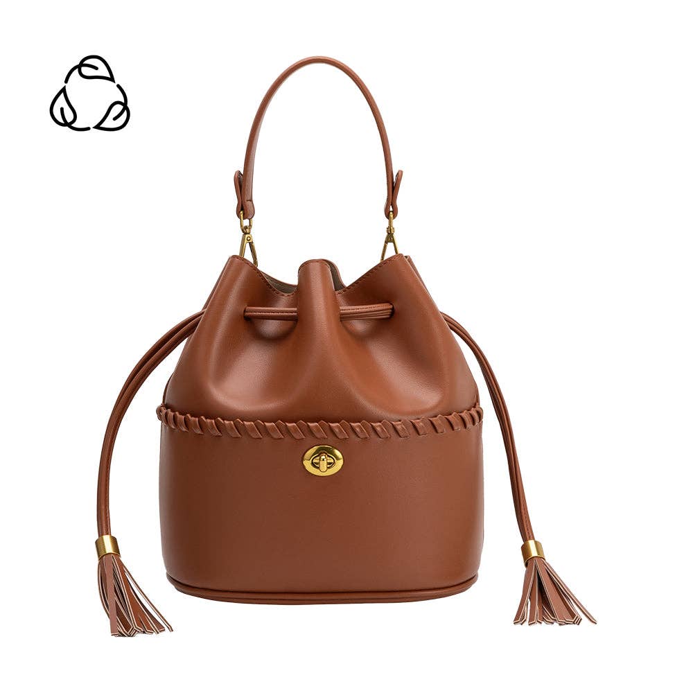 Janae Saddle Leather Top Handle Bag