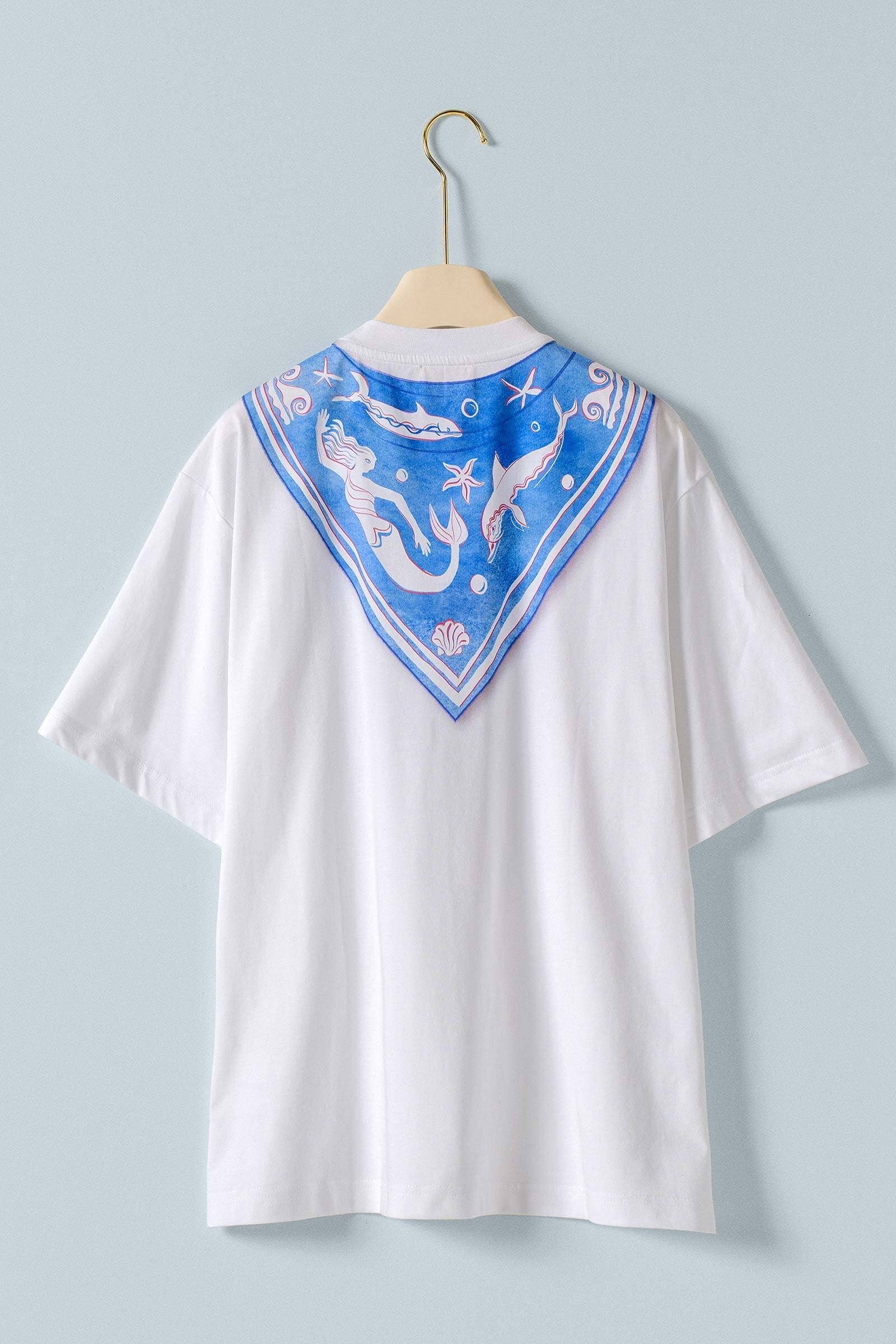 Nautical Printed Bandana Tee