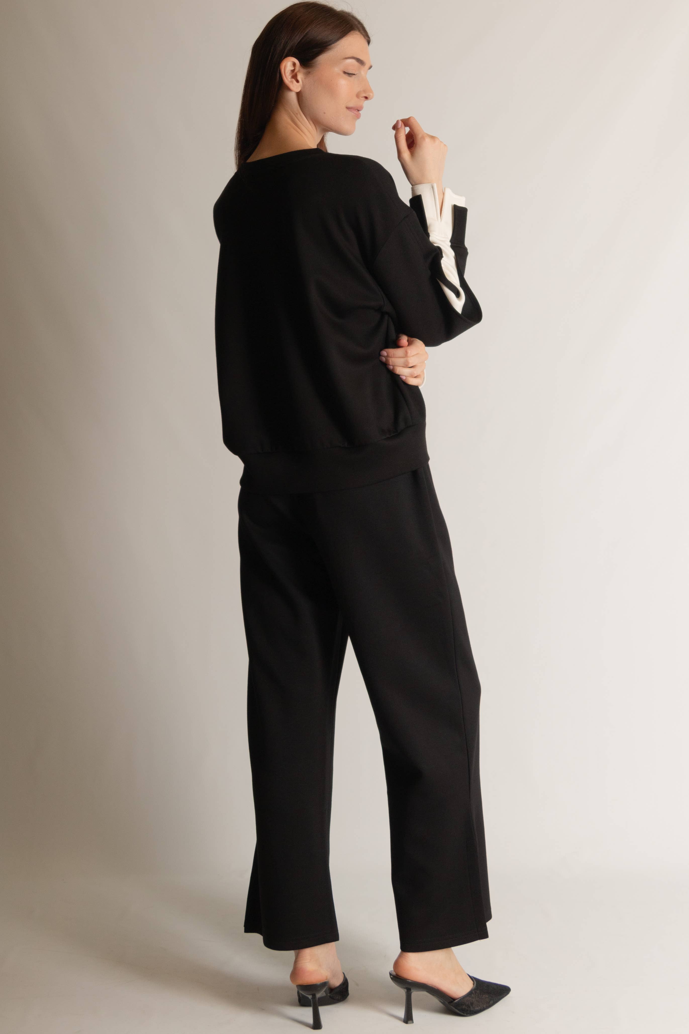Buttermilk Collection Layered Sleeve