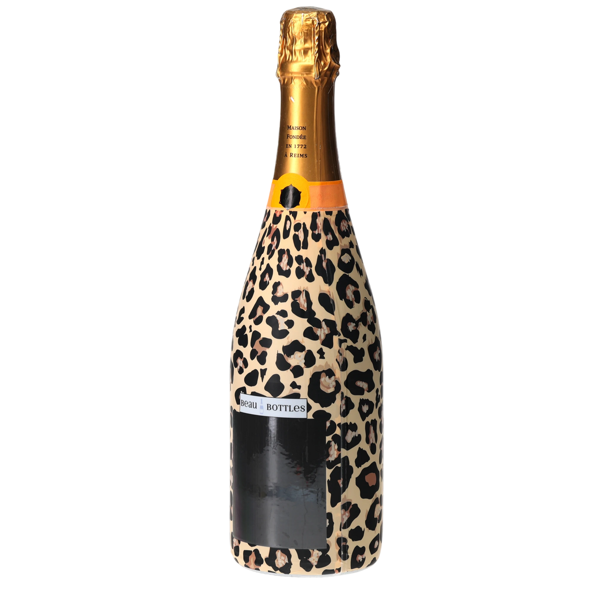 Leopard Champagne Bottle Wrap – Hostess Gift