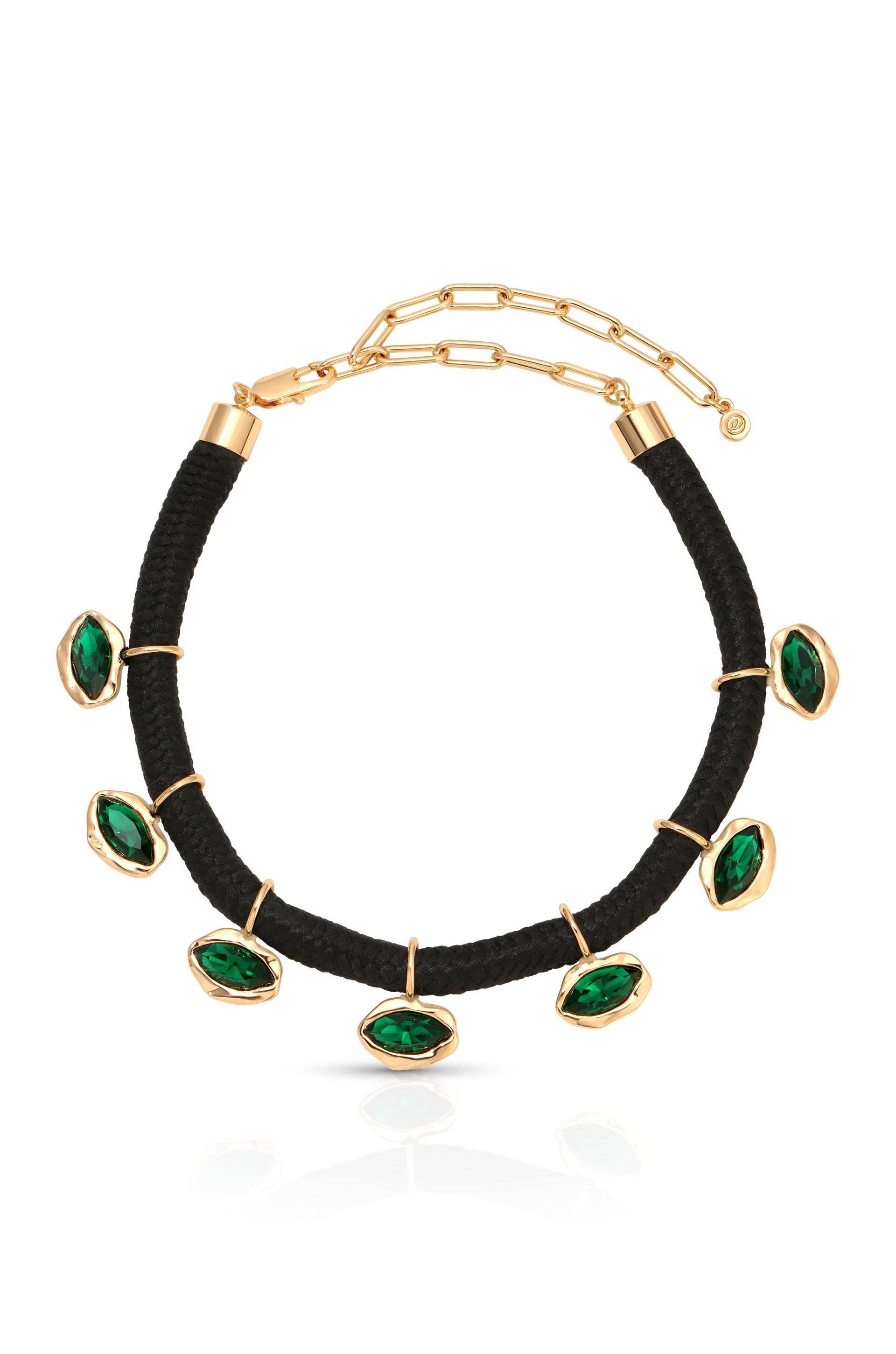 Midnight Crystal Choker