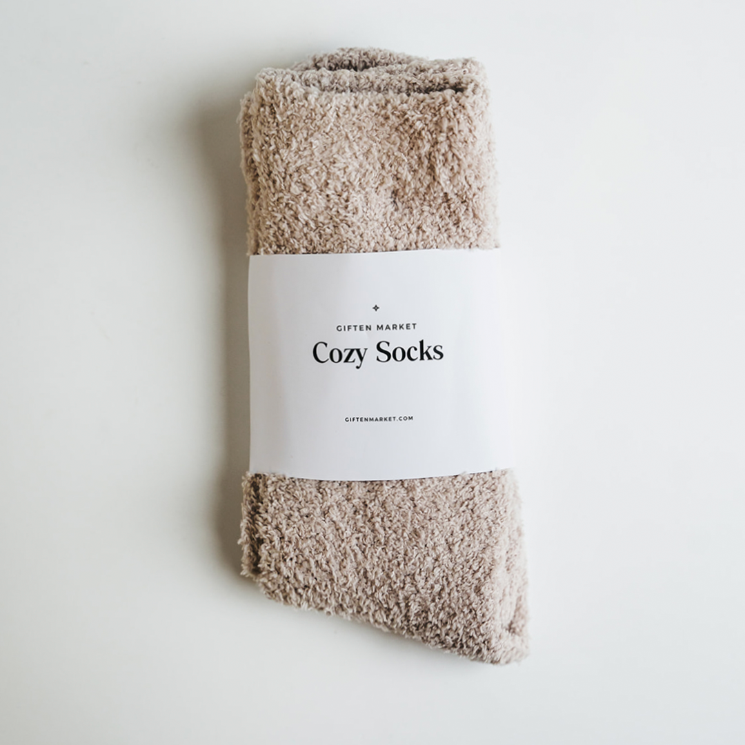 Cozy Cloud Socks - Ivory - Warm & Soft - Women’s Gift