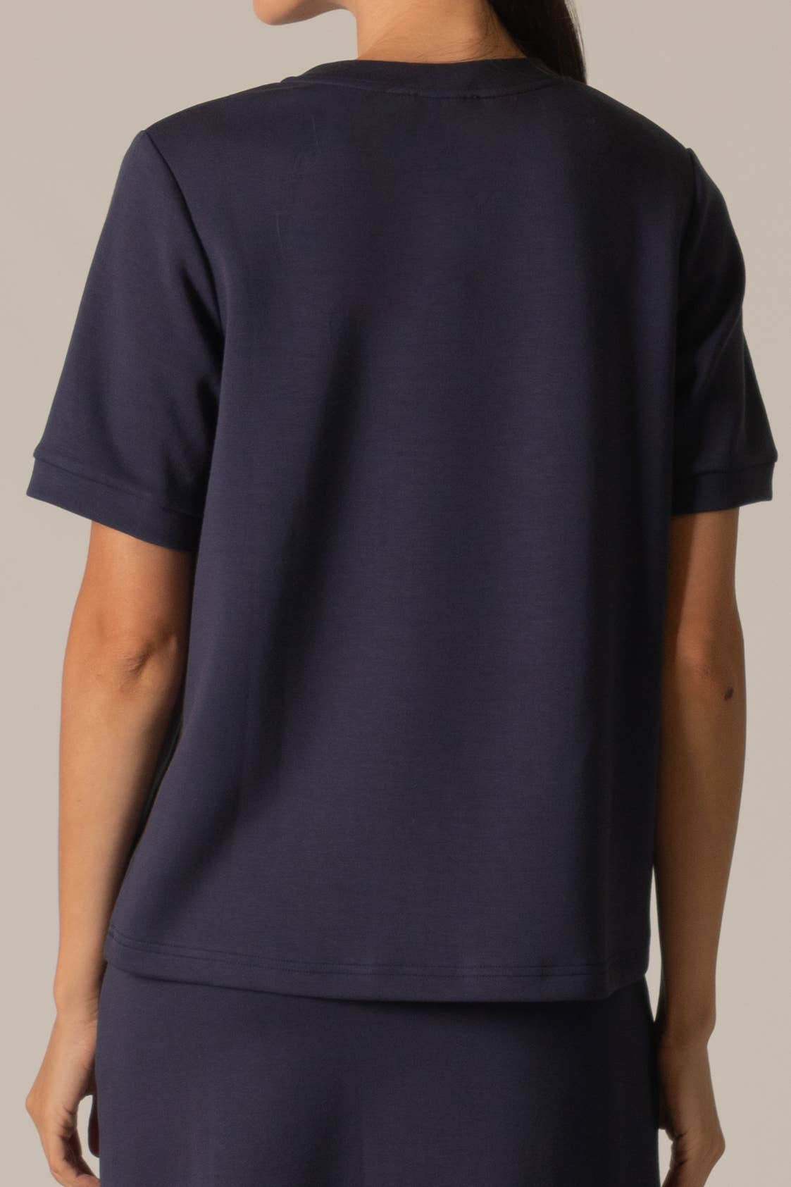 Modal Round Neck Short Sleeve Tee