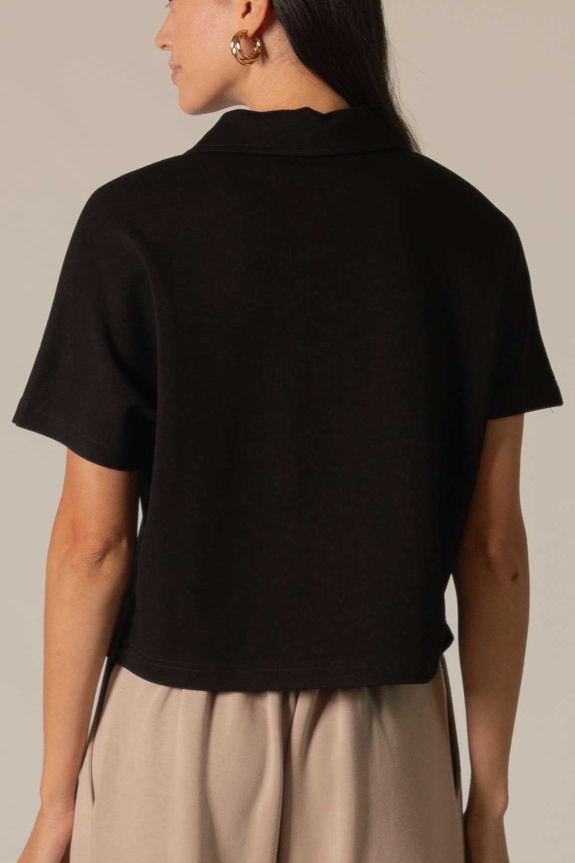 Buttermilk Collection Quarter Zip Top