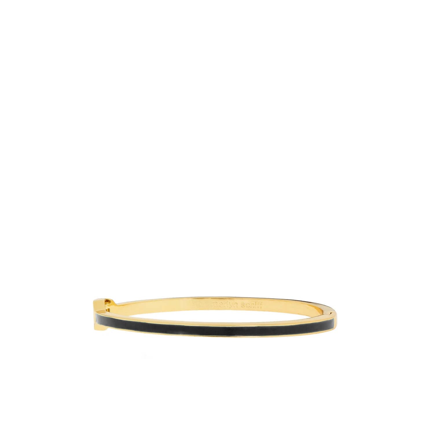 Thin enamel bangle