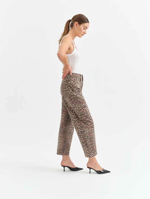 Daze Denim | Westward High Rise Barrel Leg in Cool Cat