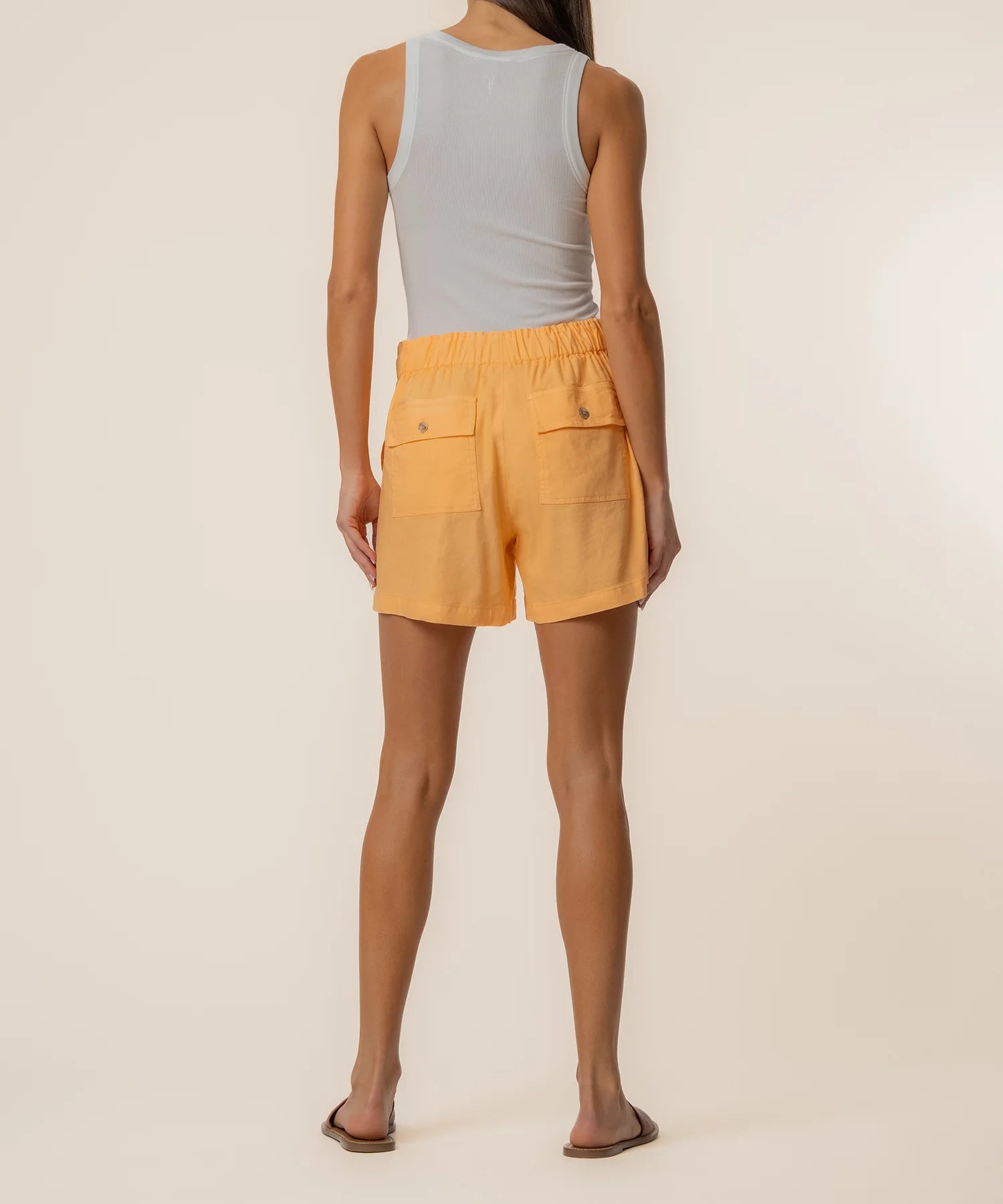 KUT | Katana Linen Drawstring Short