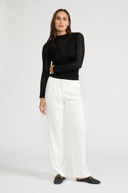 Martin Knit Top - Black