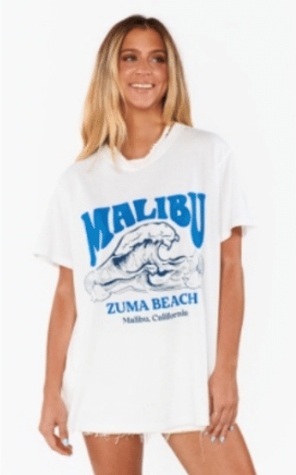 Malibu Beach Graphic
