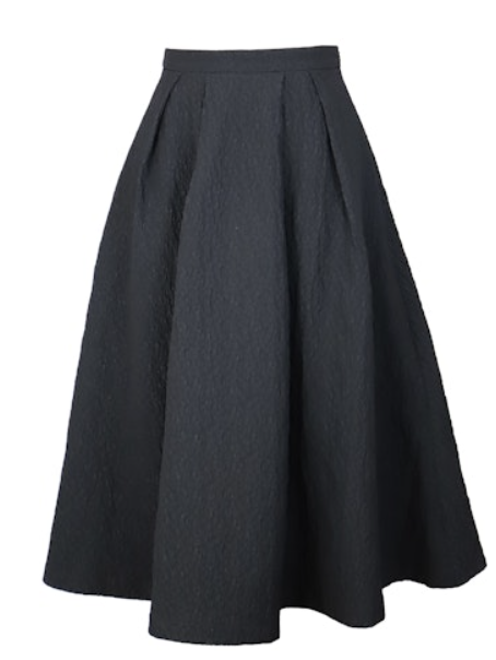 Patricia  Pleated Midi Skirt
