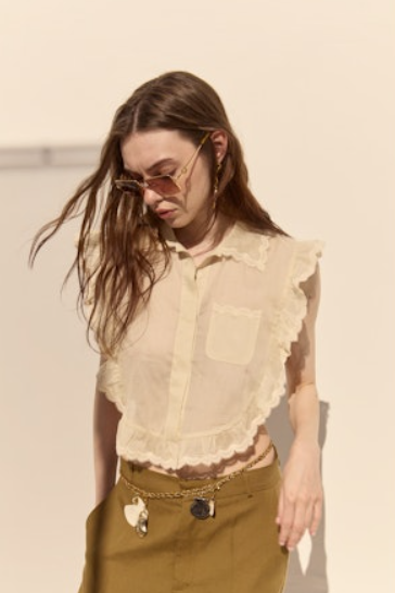 INSUA SLEEVELESS SHIRT