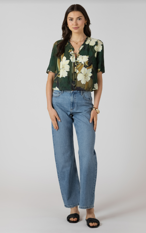 Palm Blossom Blouse