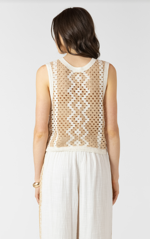 Coastal Escape Crochet Top