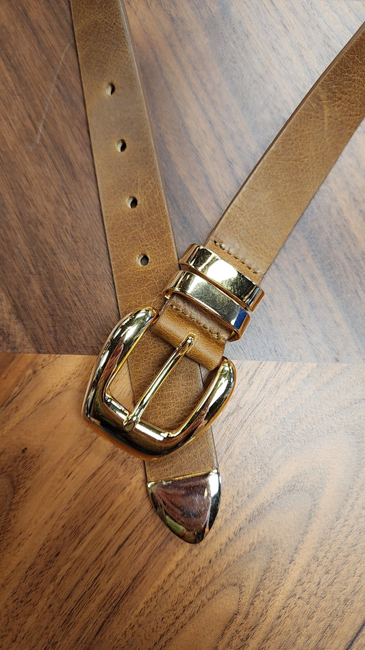 Darci 1" Leather Belt