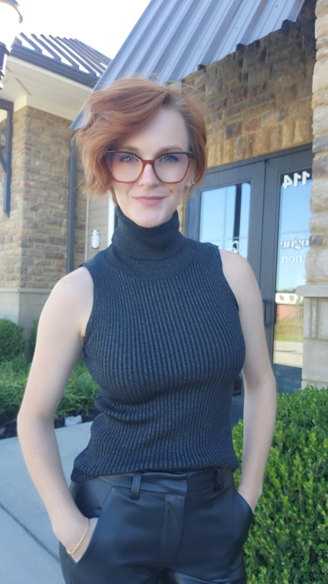 Turtleneck top