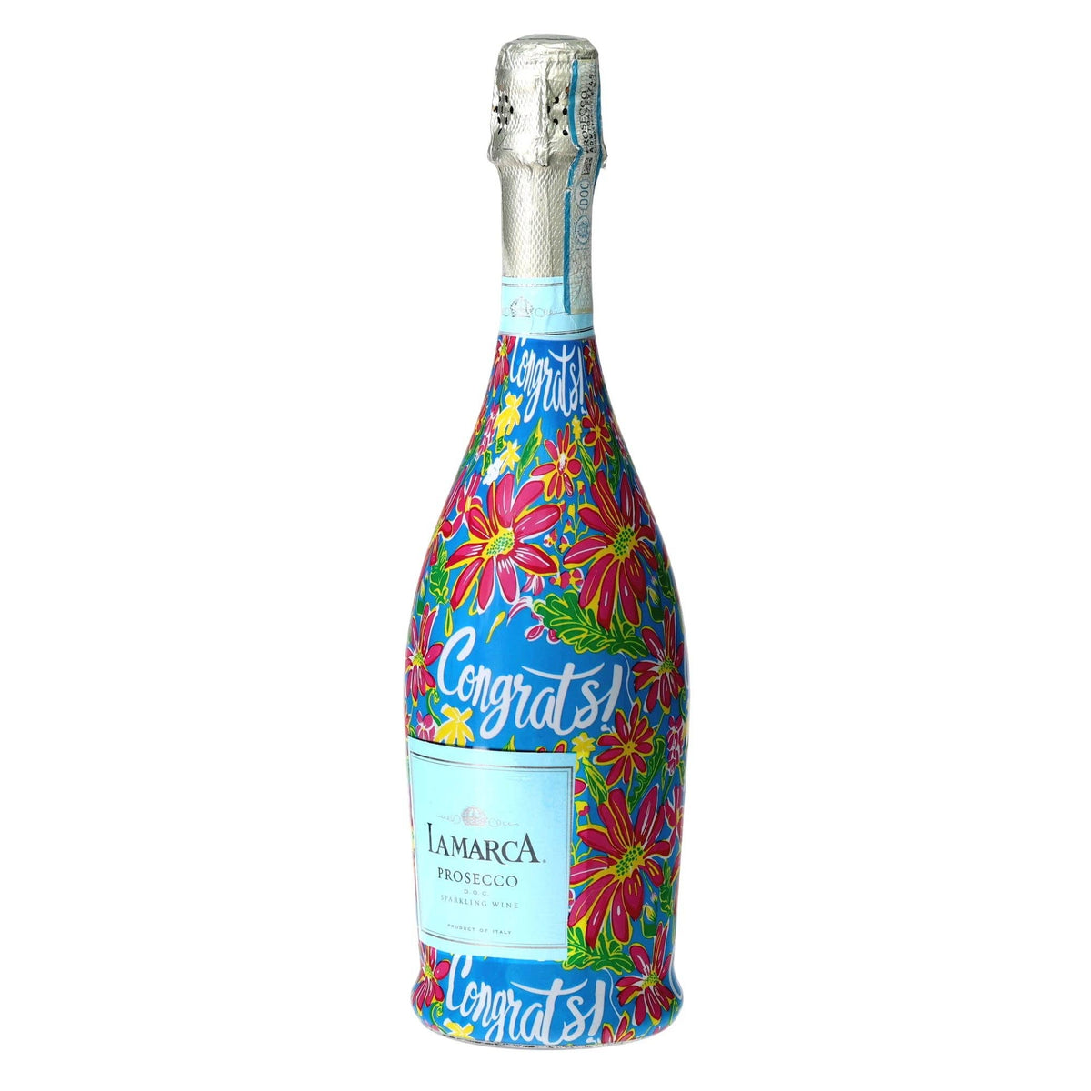 Congrats Prosecco Bottle Wrap – Celebration Gift