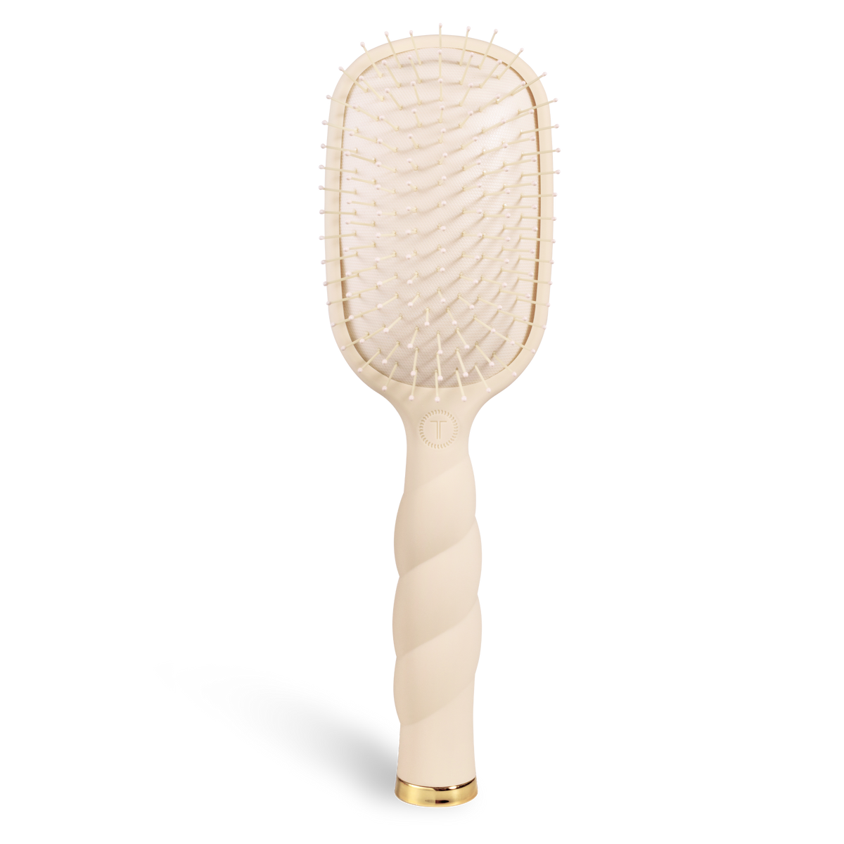 Teleties Detangler Brush |Tan| Medium Brush