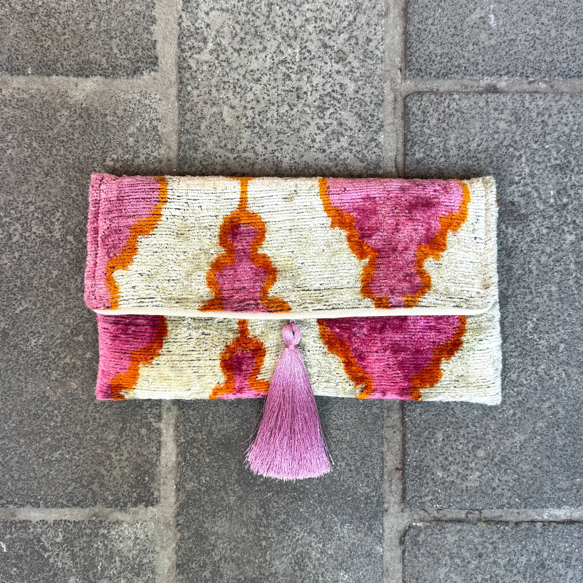 women's silk handbag clutch