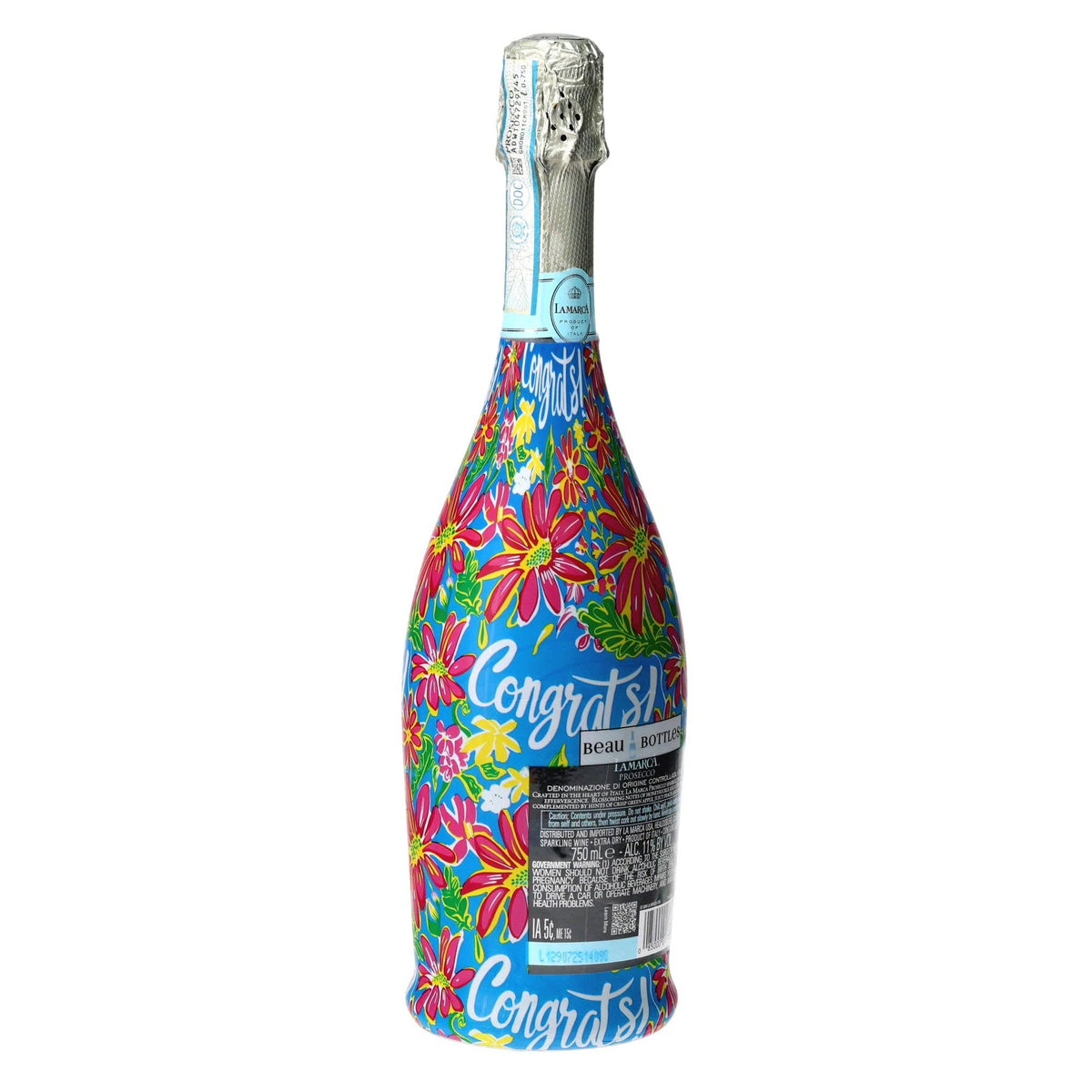 Congrats Prosecco Bottle Wrap – Celebration Gift