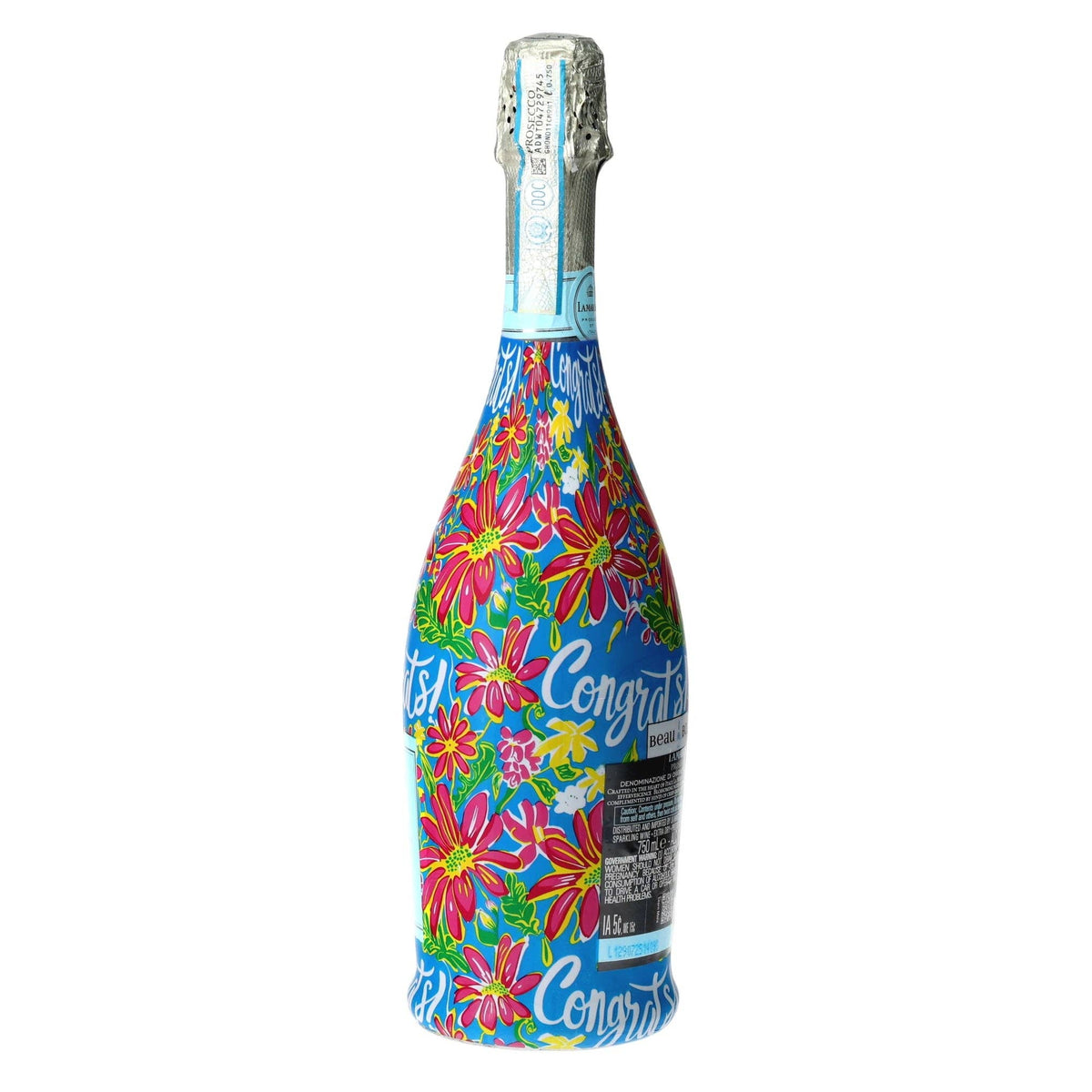 Congrats Prosecco Bottle Wrap – Celebration Gift