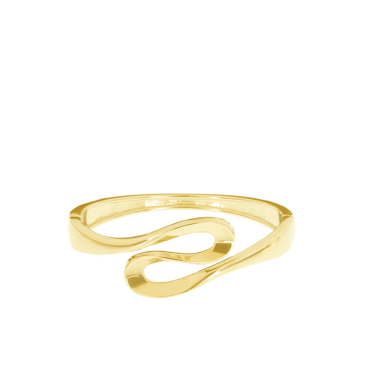Wave design bangle