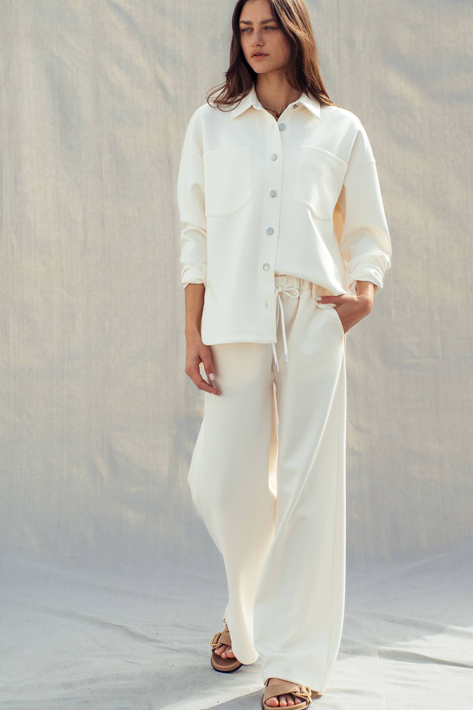 Cotton Shirt Jacket