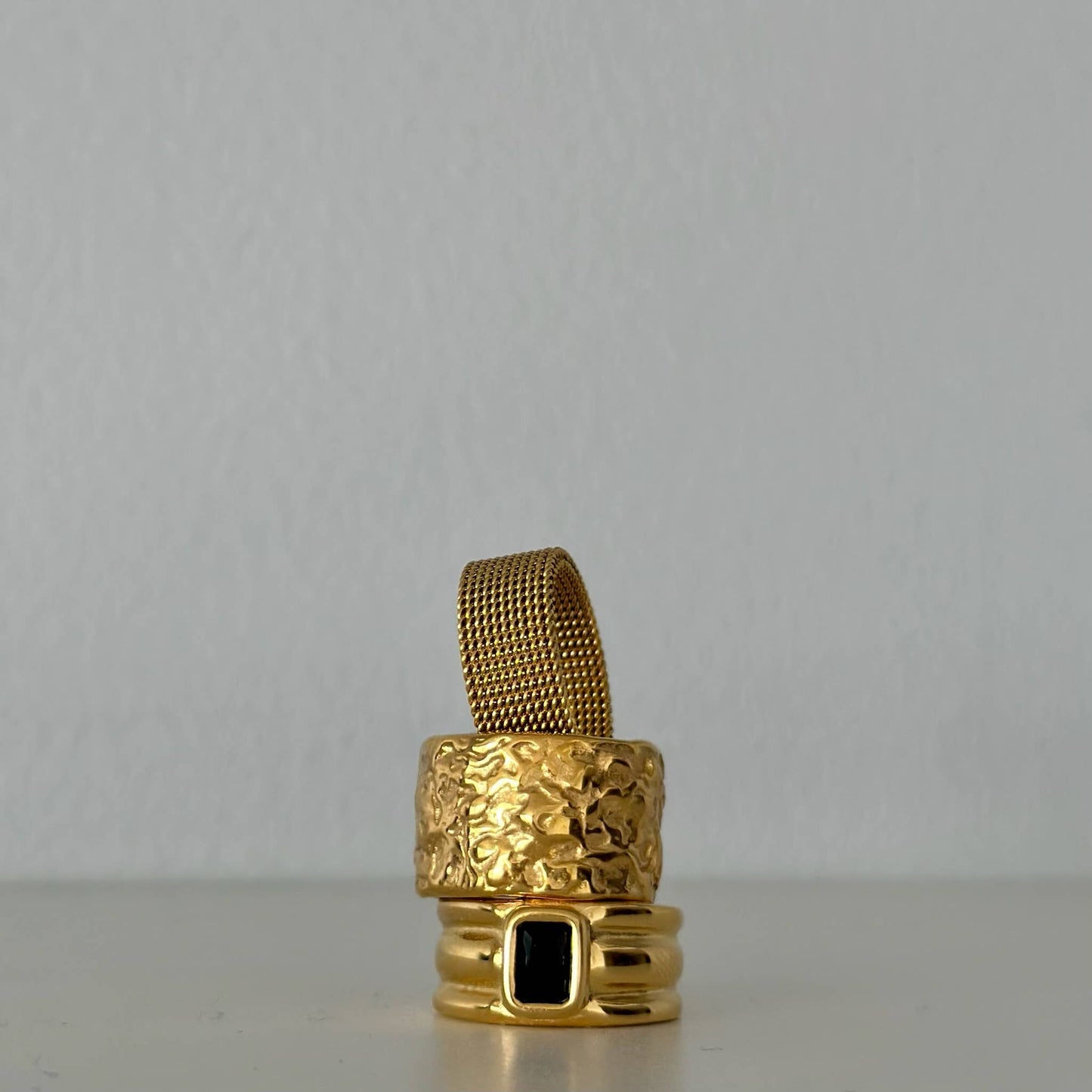 Logan Textured Ring