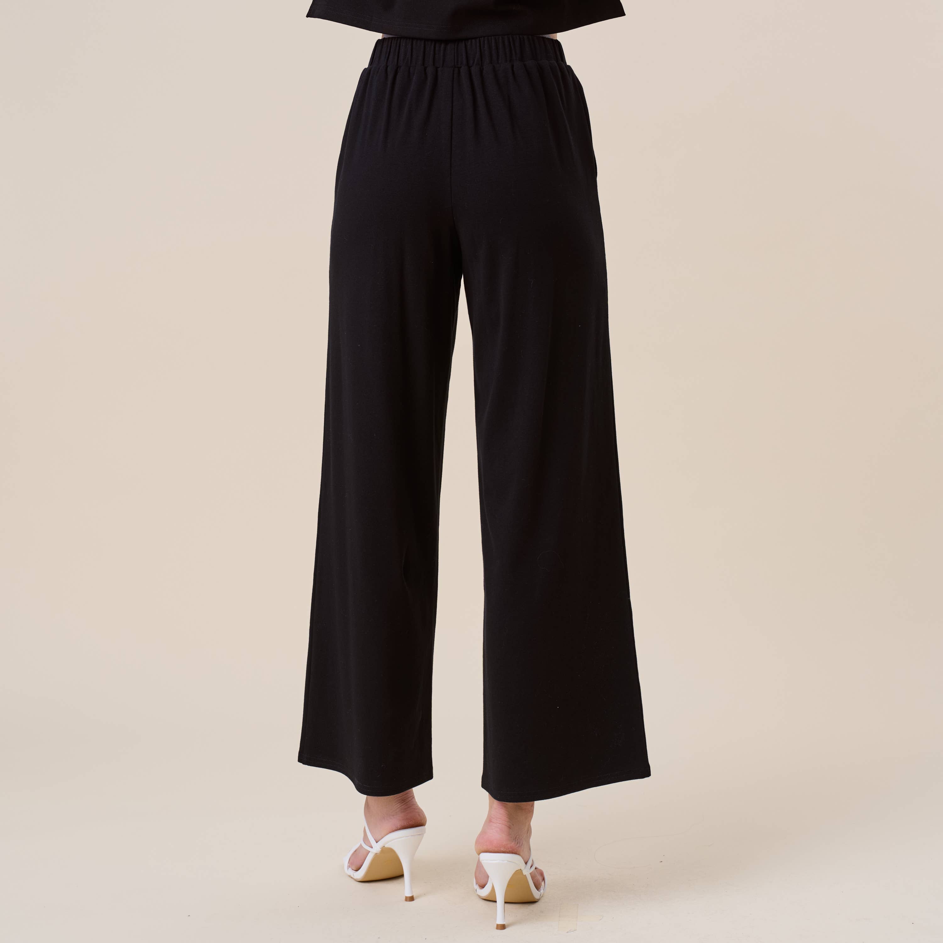 Black Ankle Trouser