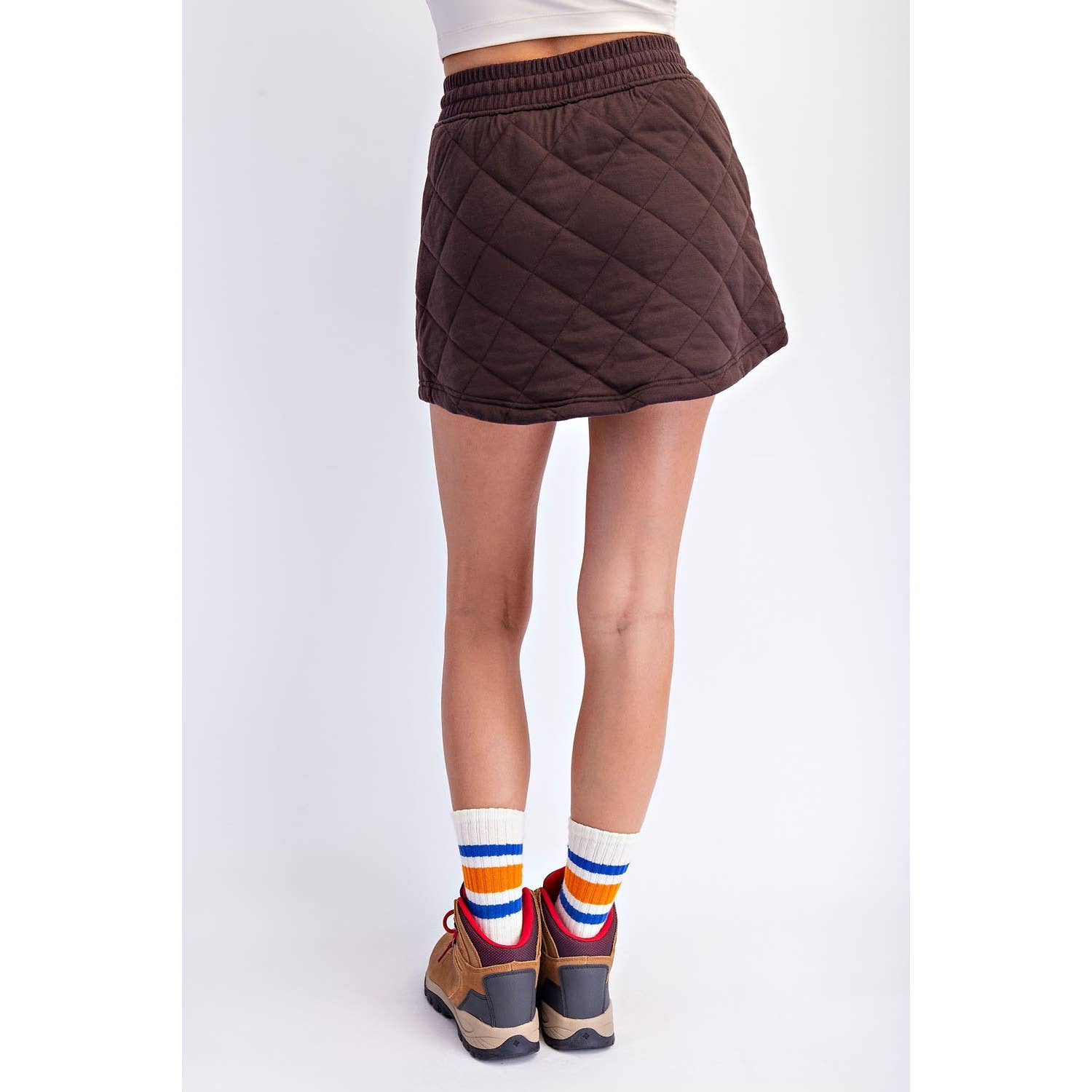 QUILTED MINI SKORT