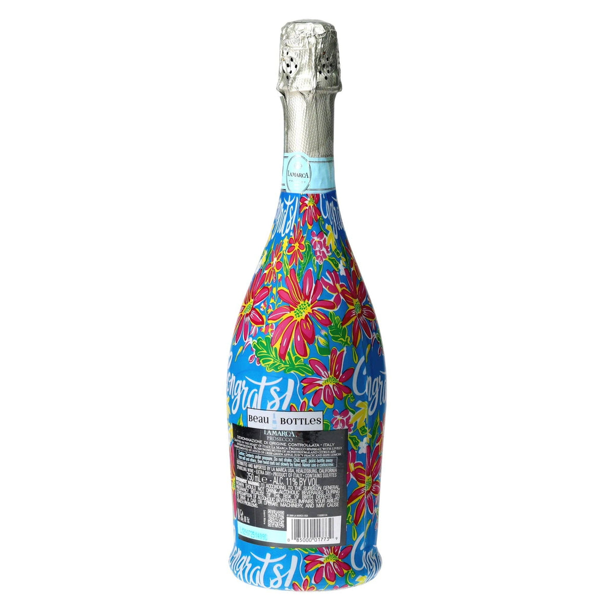 Congrats Prosecco Bottle Wrap – Celebration Gift