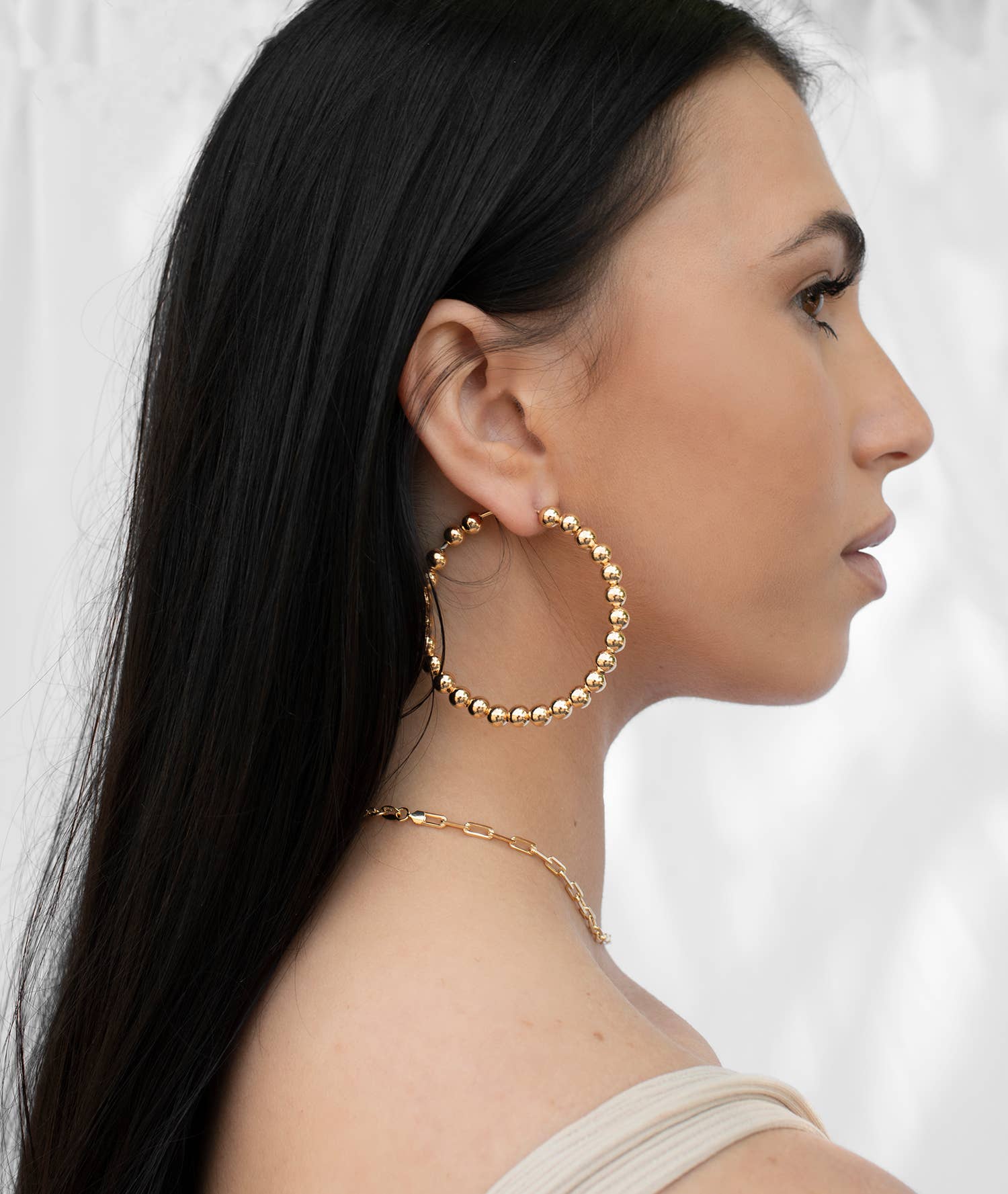 Gold Hoop Earrings