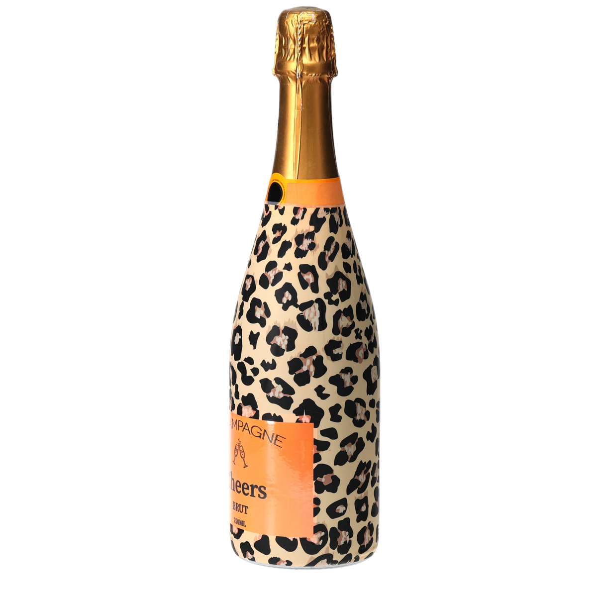 Leopard Champagne Bottle Wrap – Hostess Gift