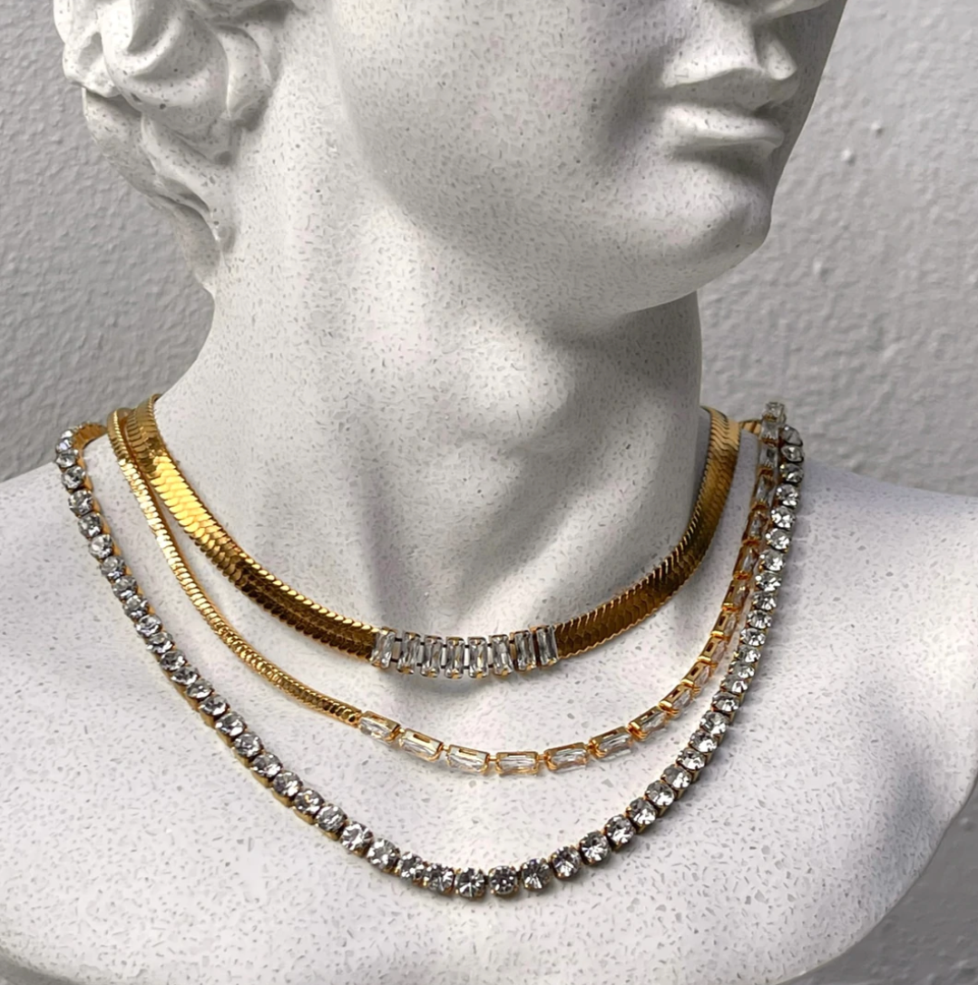 Fernanda Tennis Necklace